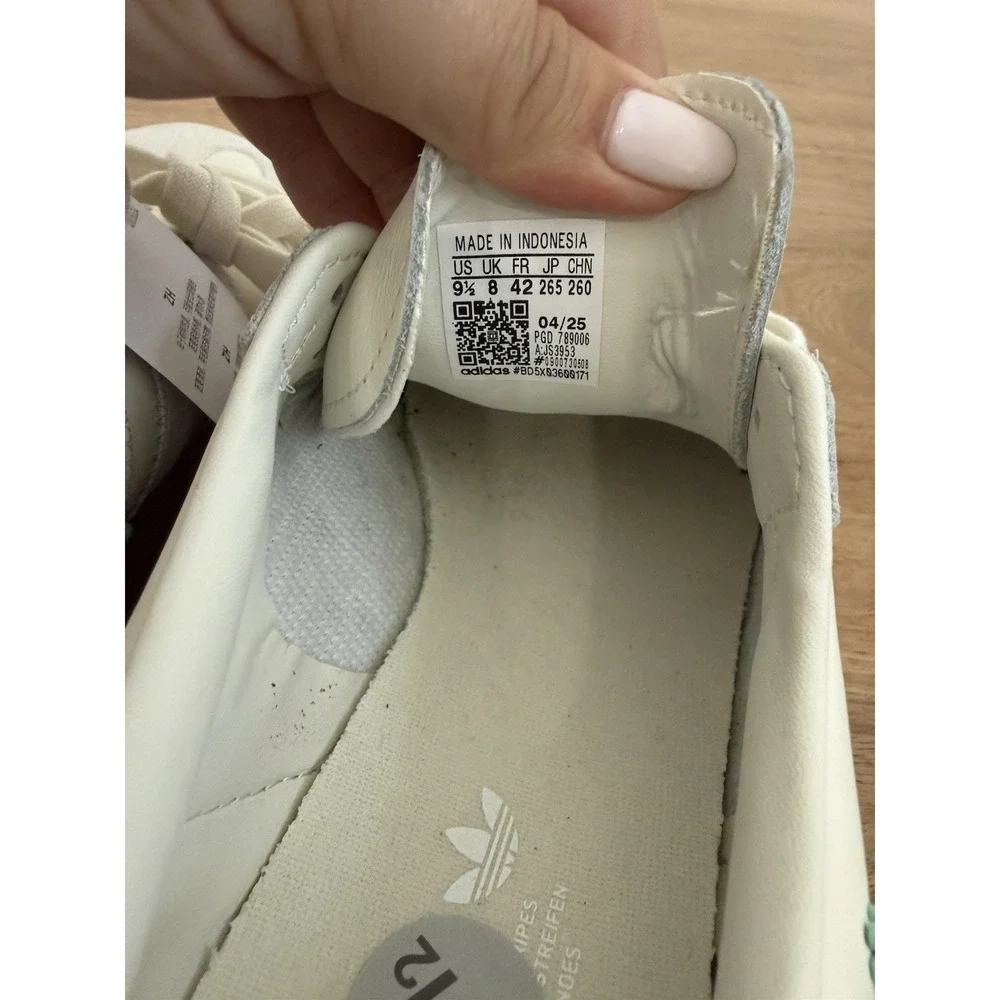 Adidas Originals Sambae W JS3953 Womens 9.5 Off White Floral Gum Samba NWT